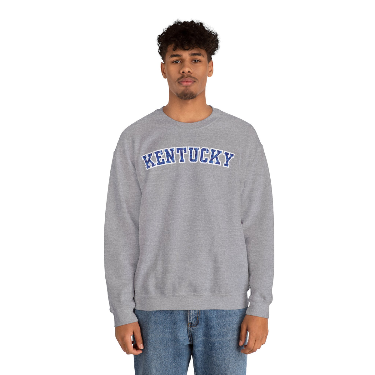 Kentucky Blue Tie-Dye Sweatshirt