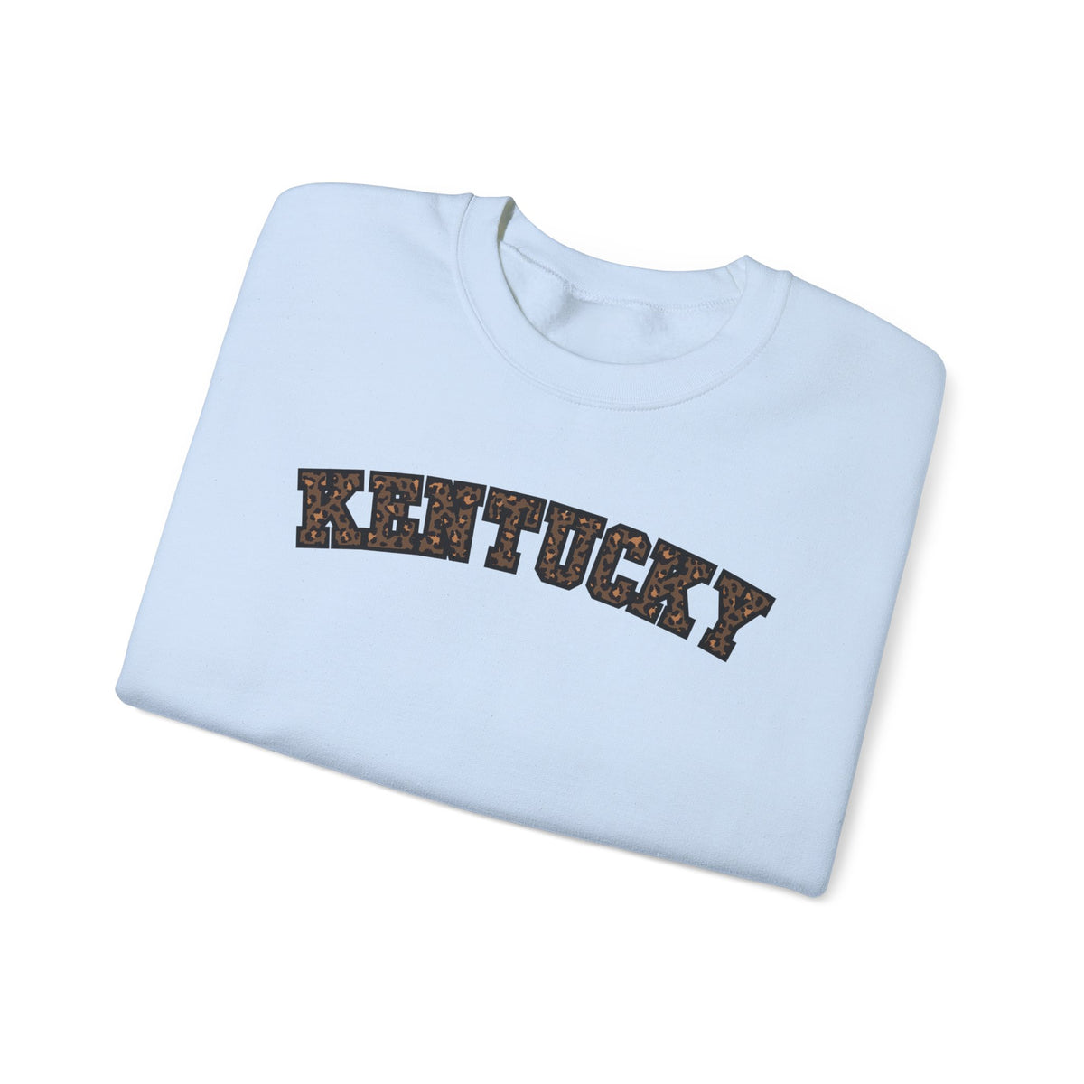 Kentucky Dark Leopard Crewneck Sweatshirt