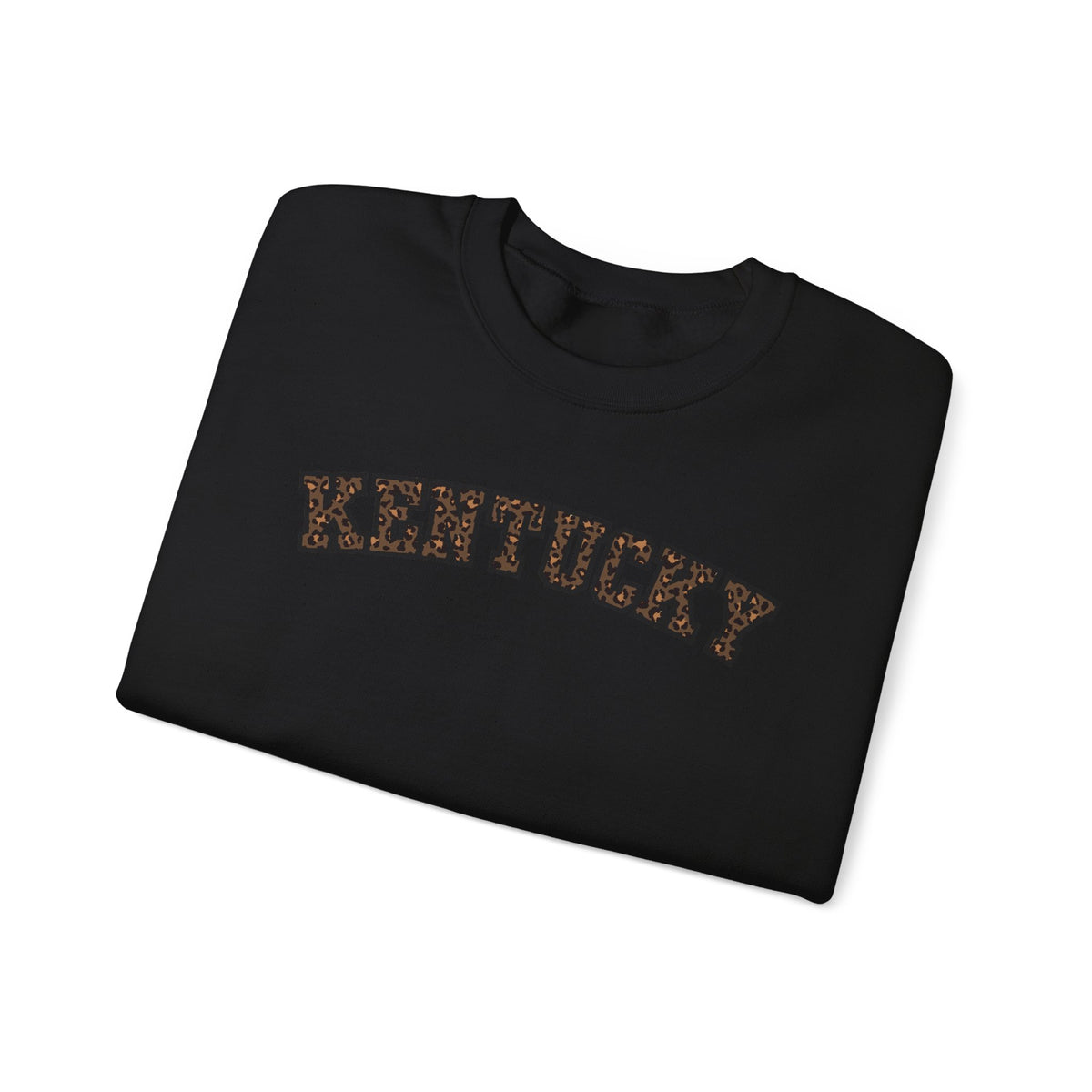 Kentucky Dark Leopard Crewneck Sweatshirt