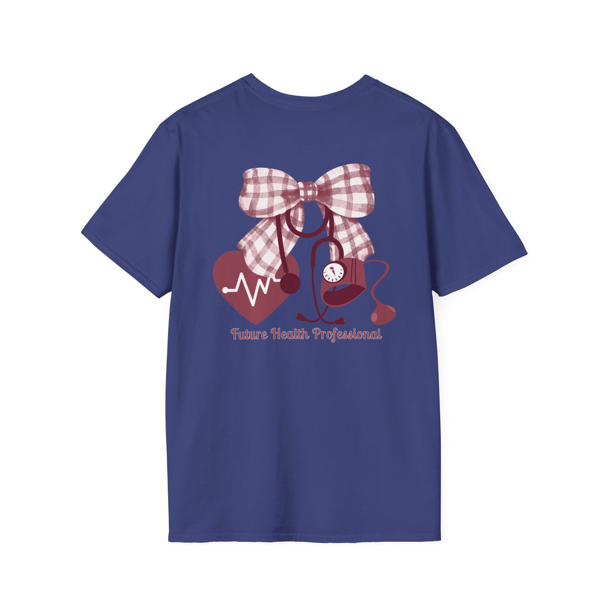 HOSA Tee with bow, stethoscope, bp cuff - Unisex T-Shirt