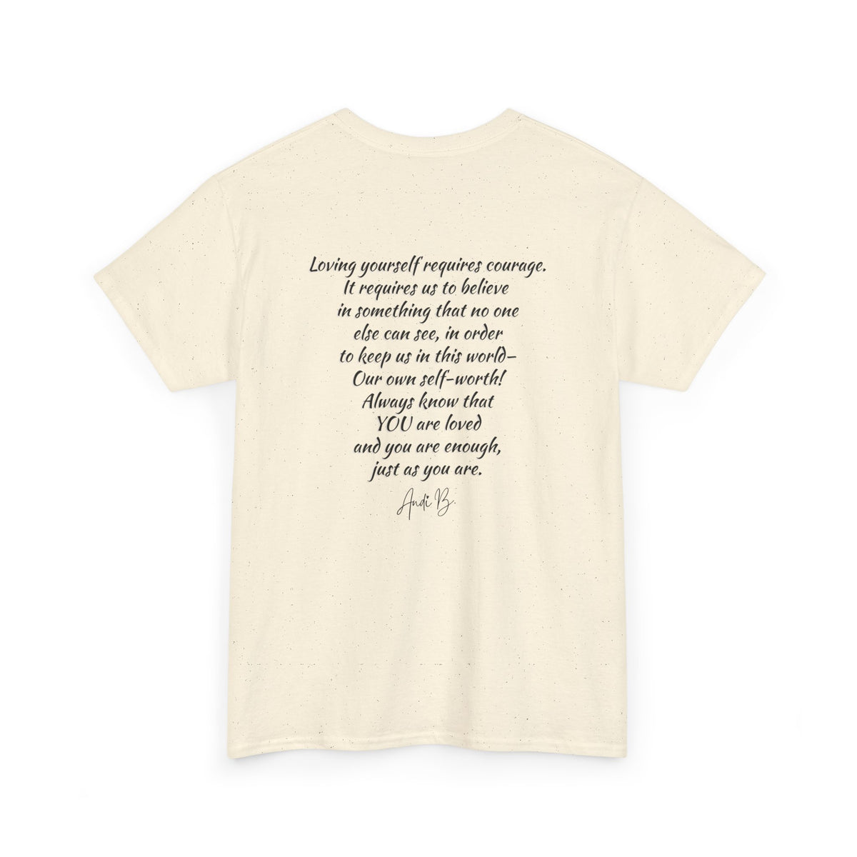 Goddess Tee #2 — "I'm Not Fat, I'm Goddess Sized" Women's Empowerment T-Shirt | Andi B. Designs