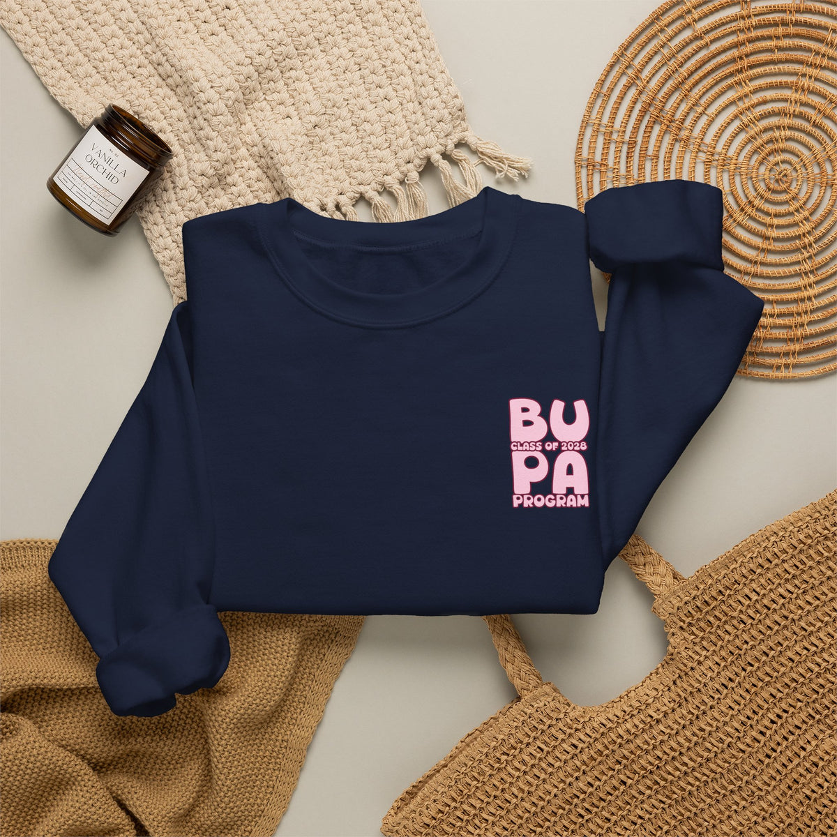 Brescia PA Program Warm Ombre Crewneck Sweatshirt