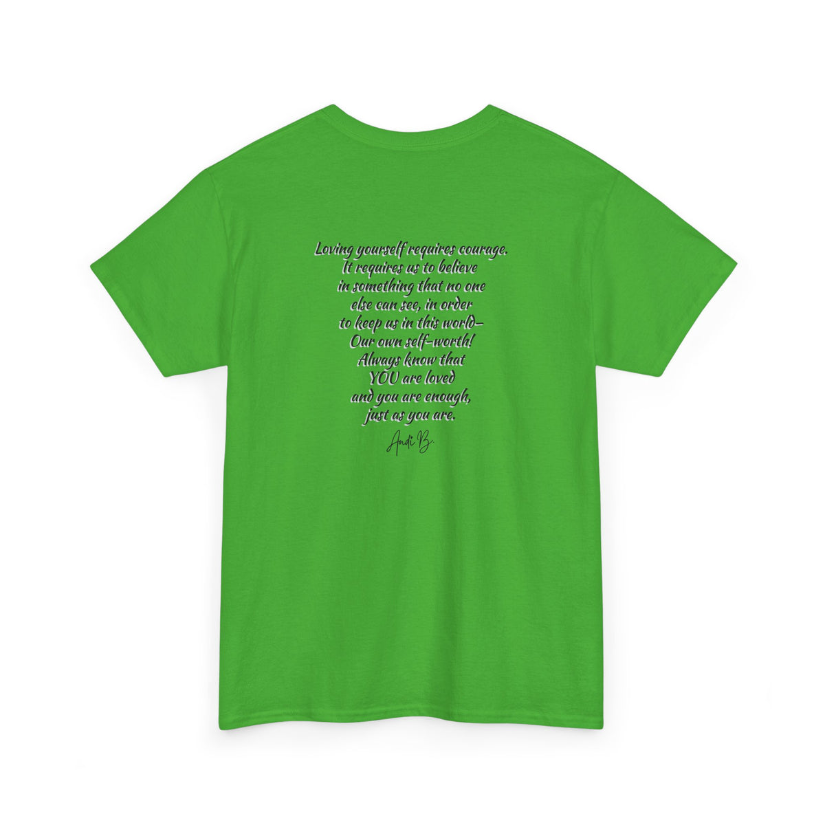 Goddess Sized Tee — "I'm not fat, I'm Goddess Sized" Empowerment T‑Shirt | Andi B. Designs