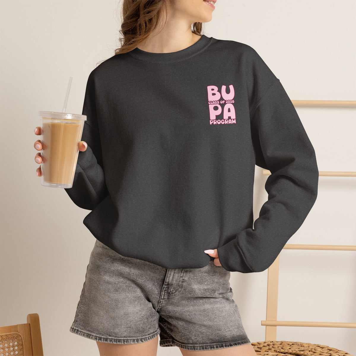 Brescia PA Program Warm Ombre Crewneck Sweatshirt