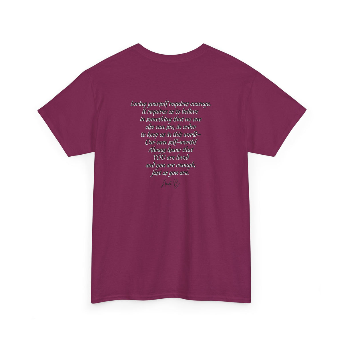 Goddess Sized Tee — "I'm not fat, I'm Goddess Sized" Empowerment T‑Shirt | Andi B. Designs