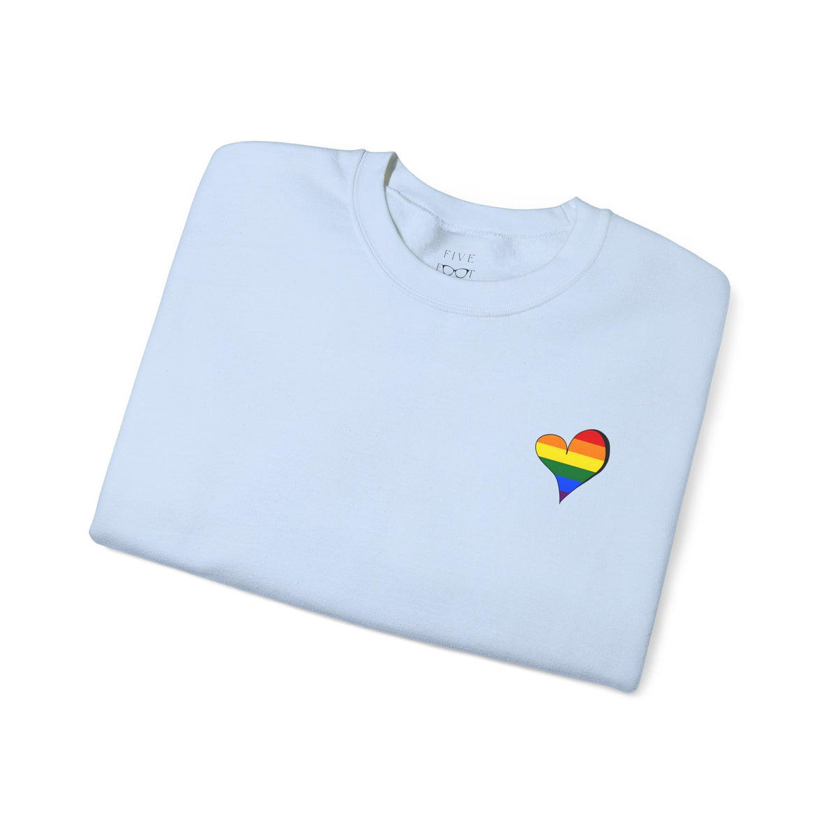 Kentucky Rainbow Stacked Font Crewneck Sweatshirt