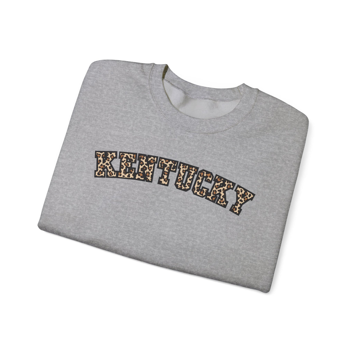 Kentucky Leopard Crewneck Sweatshirt