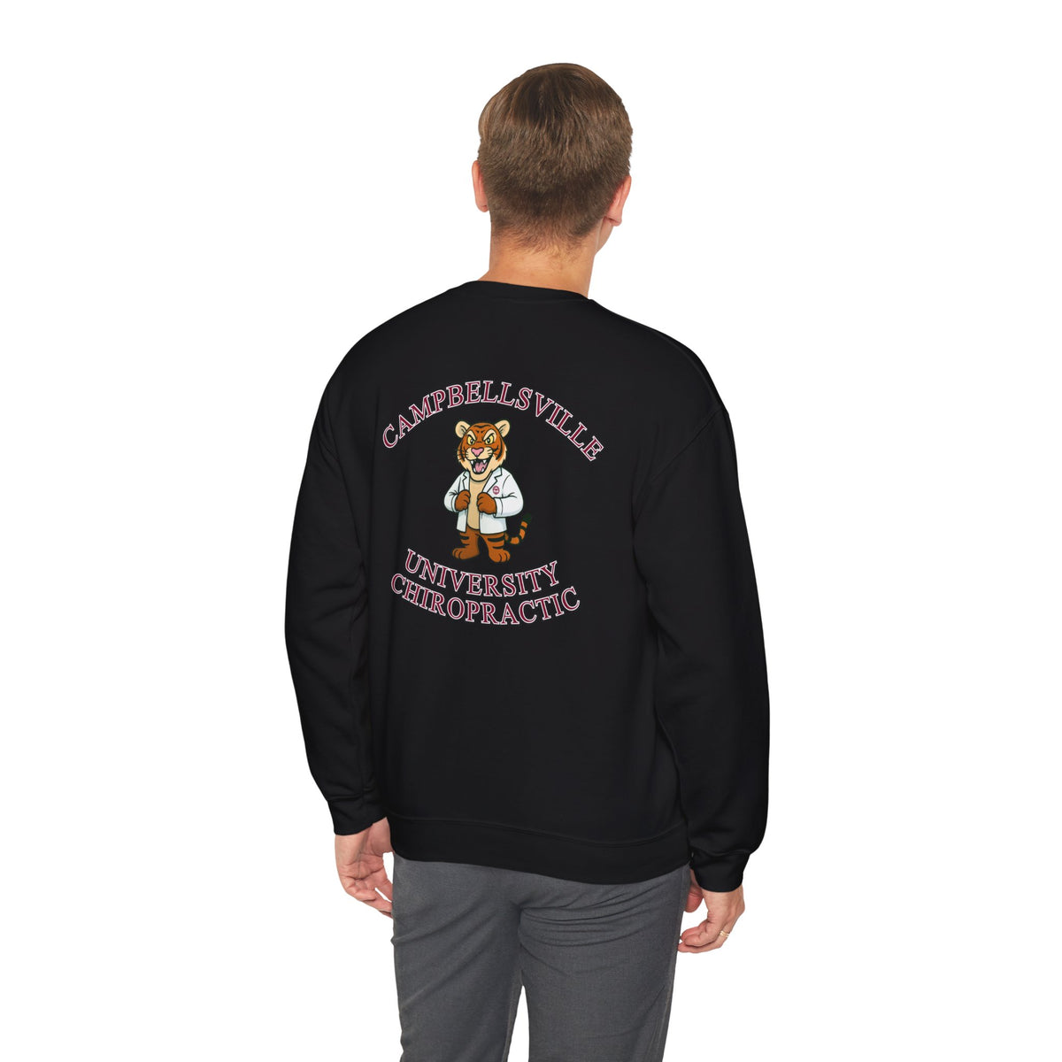 Campbellsville Chiropractic Tiger Crewneck Sweatshirt