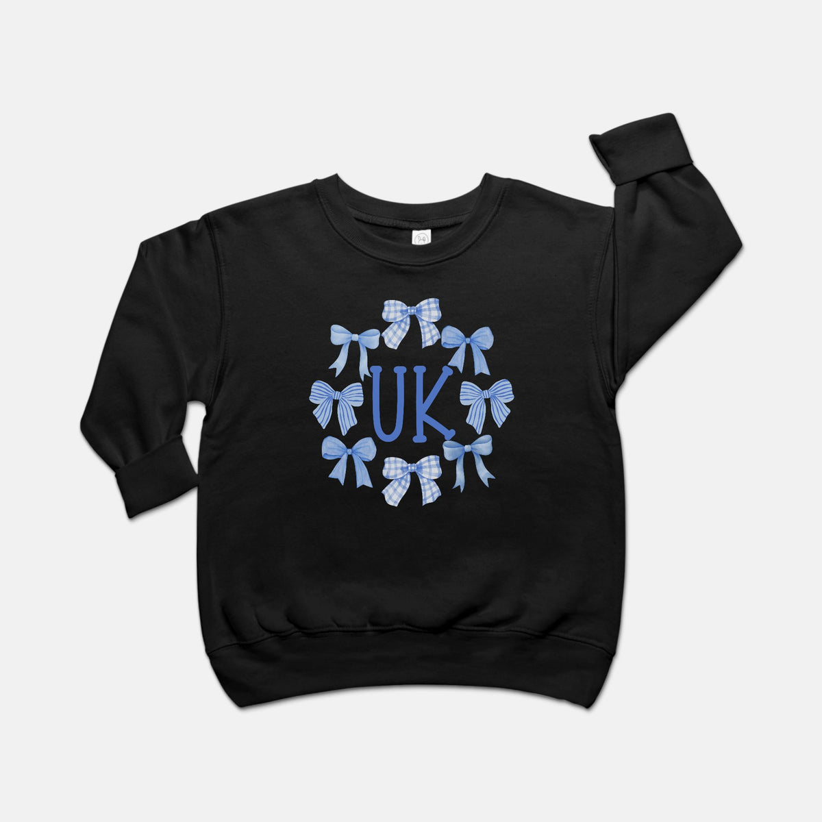 Kentucky Kids Circle Bow Crewneck