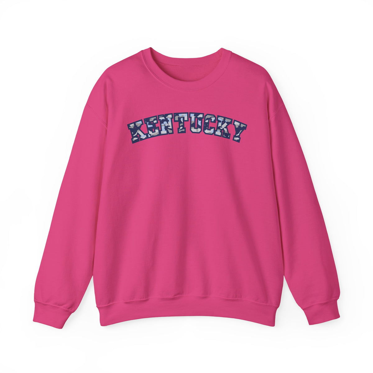 Kentucky Blue Grey Camo Sweatshirt