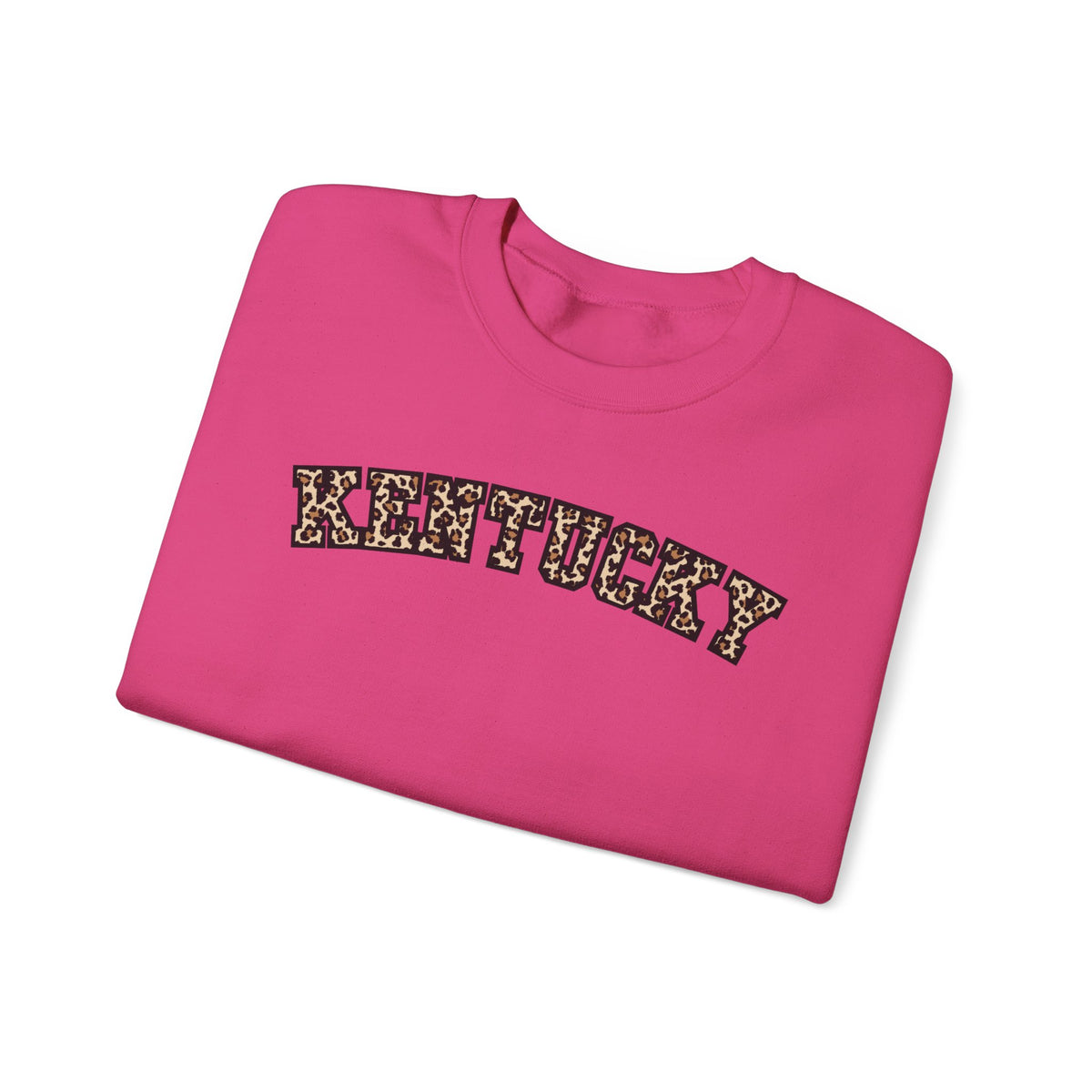 Kentucky Leopard Crewneck Sweatshirt
