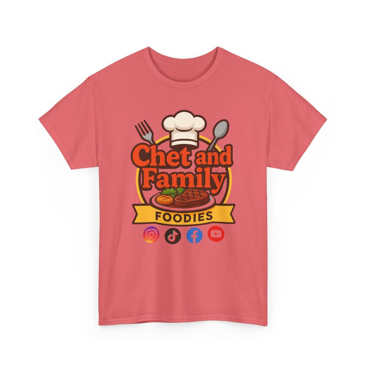 Chet and Family Foodies Tee