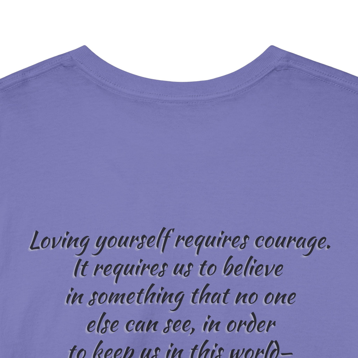 Goddess Tee #2 — "I'm Not Fat, I'm Goddess Sized" Women's Empowerment T-Shirt | Andi B. Designs