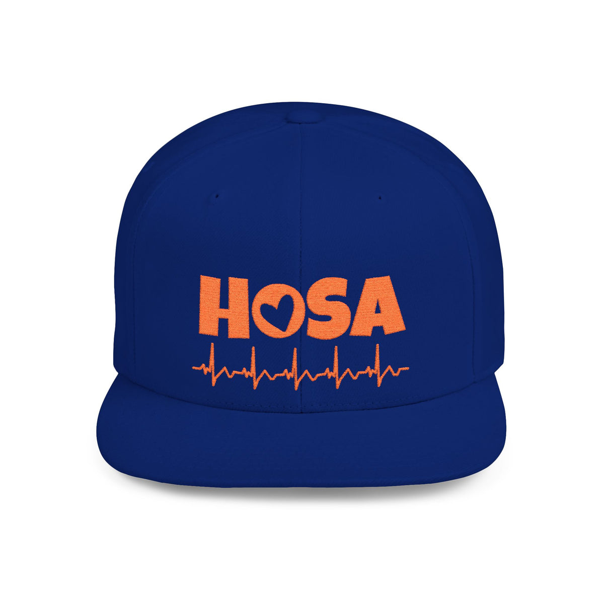 HOSA Heartbeat Flatbill Snapback - Orange Edition