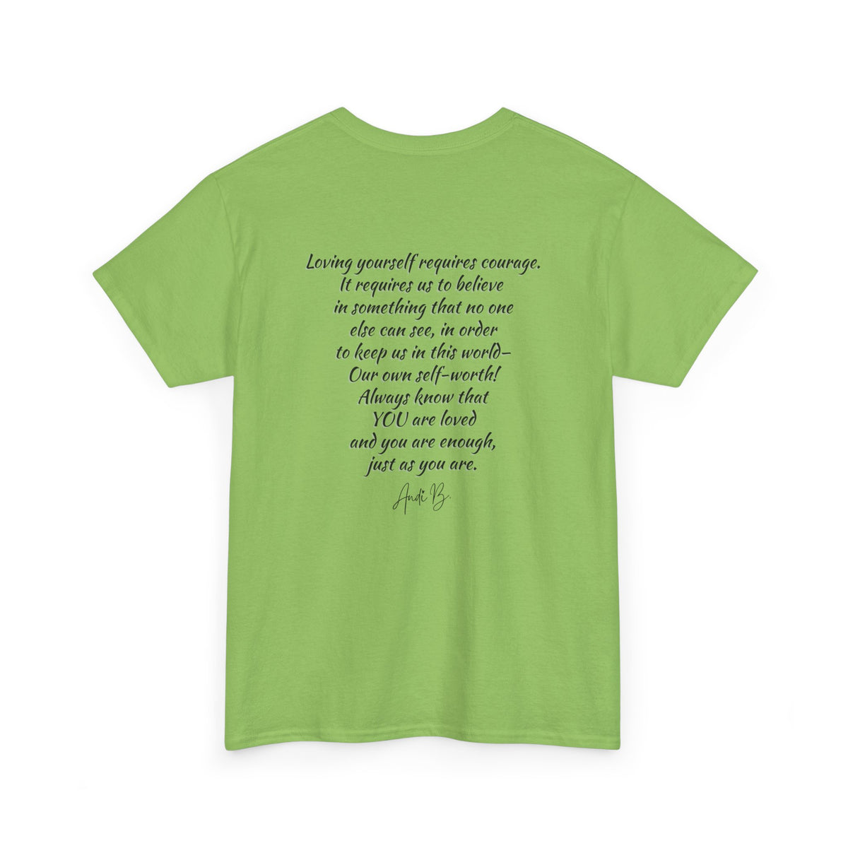 Goddess Tee #2 — "I'm Not Fat, I'm Goddess Sized" Women's Empowerment T-Shirt | Andi B. Designs