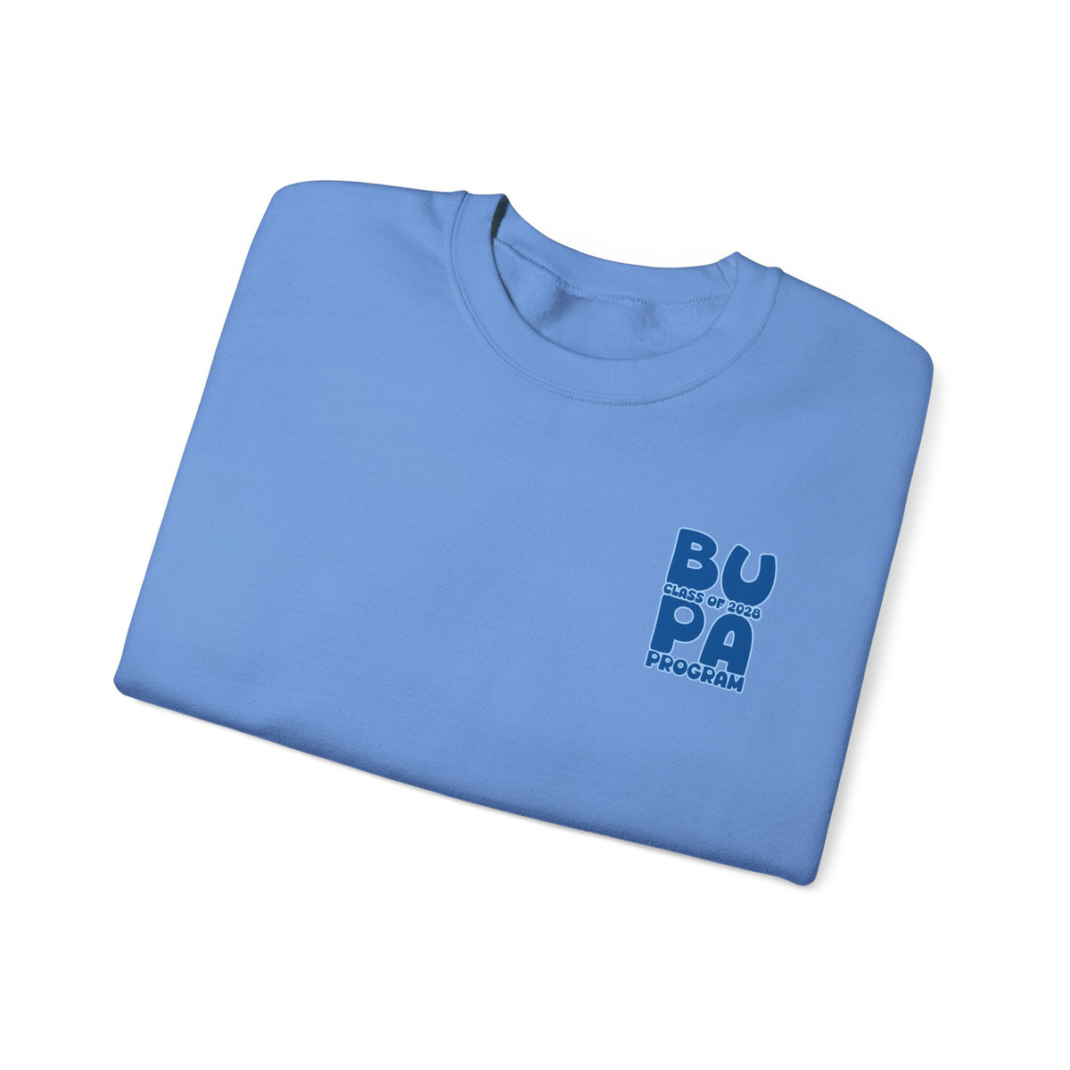 Brescia PA Program Blue Ombre Graphic Crewneck Sweatshirt