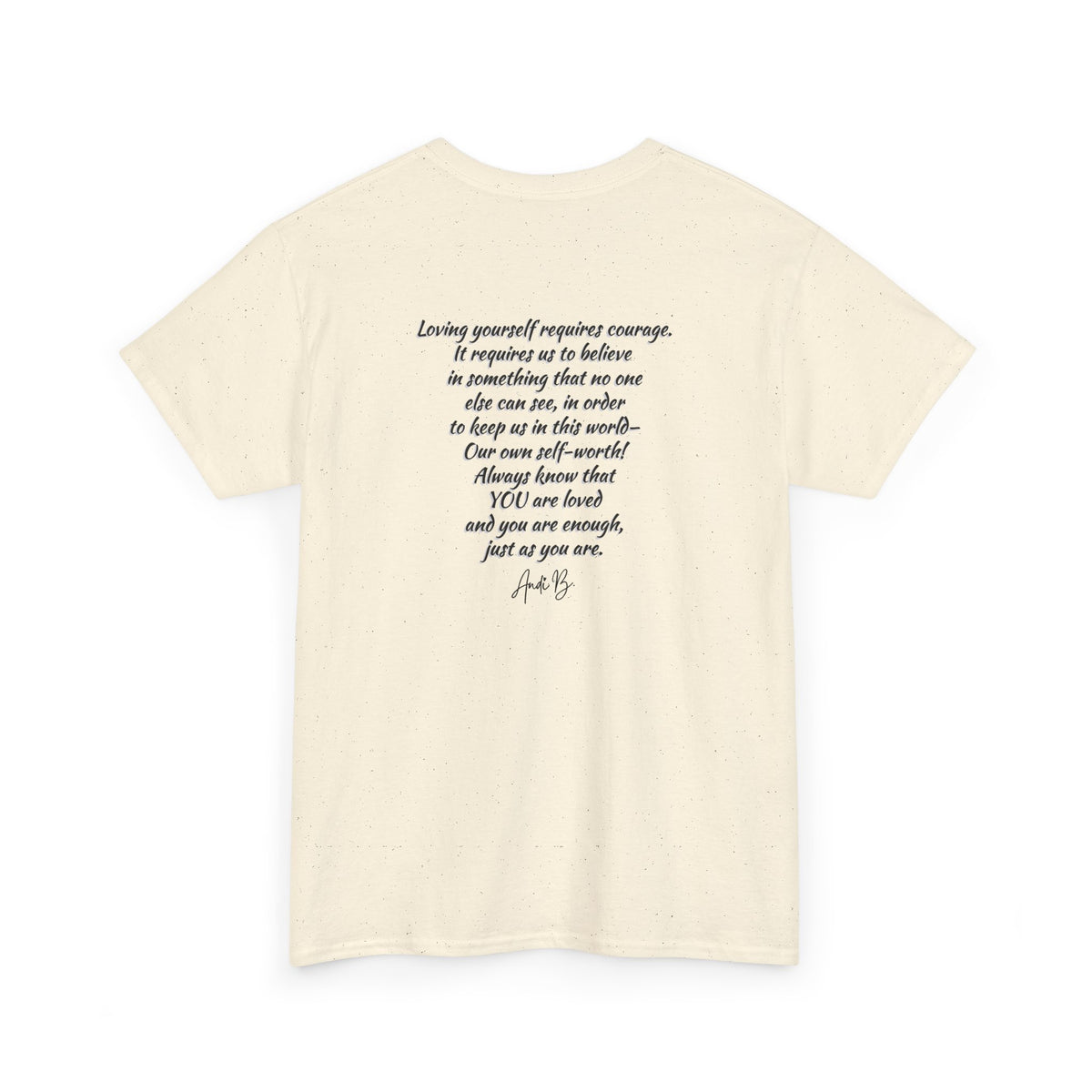 Goddess Sized Tee — "I'm not fat, I'm Goddess Sized" Empowerment T‑Shirt | Andi B. Designs