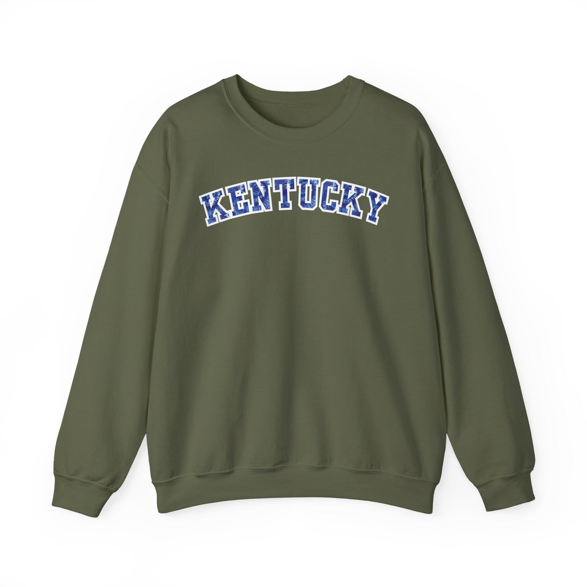 Kentucky Blue Tie-Dye Sweatshirt