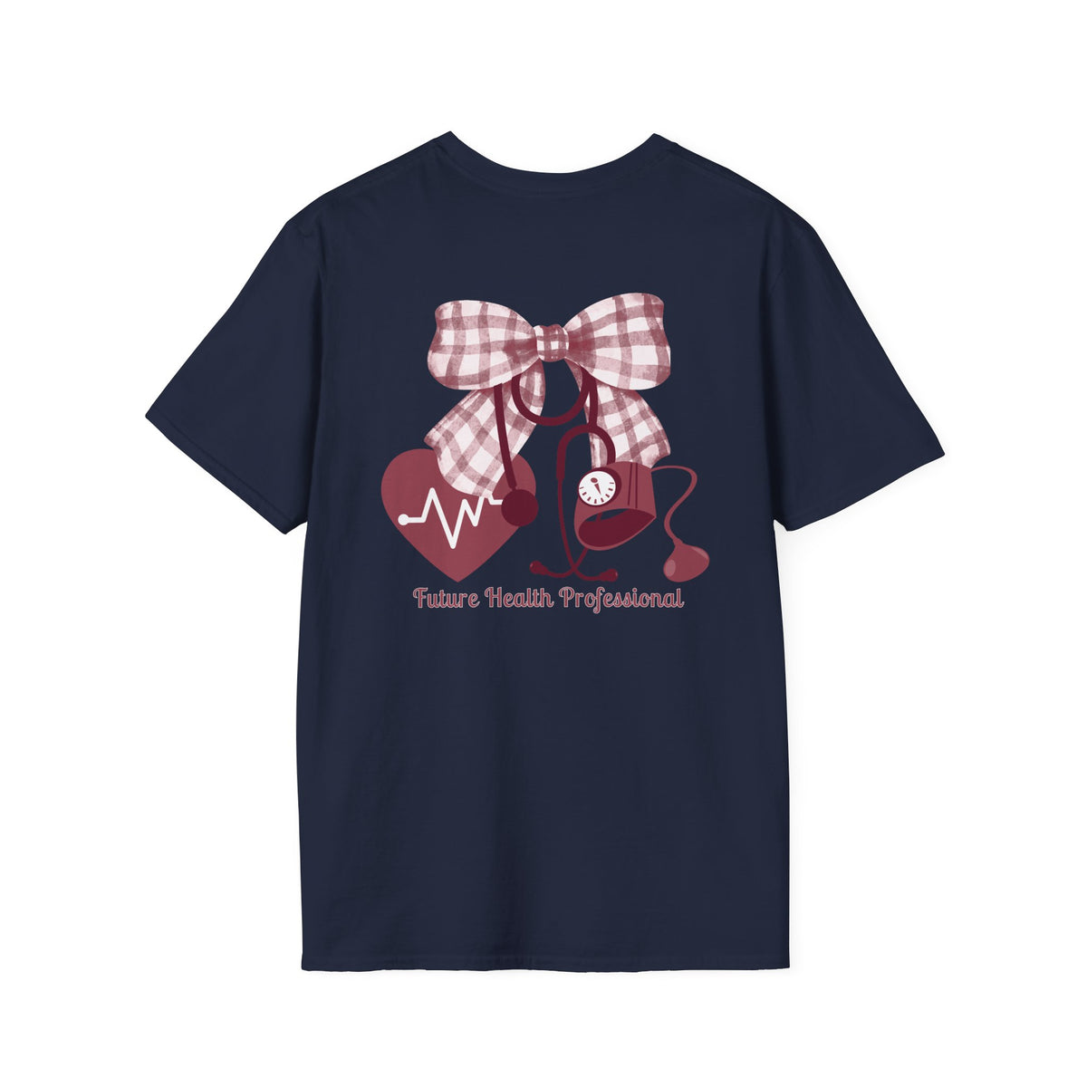 HOSA Tee with bow, stethoscope, bp cuff - Unisex T-Shirt