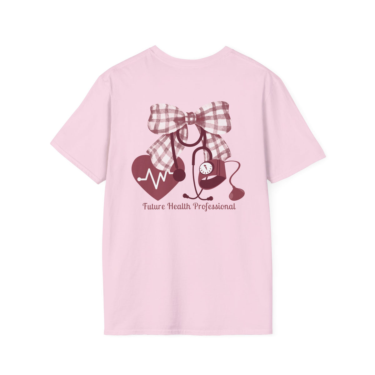 HOSA Tee with bow, stethoscope, bp cuff - Unisex T-Shirt