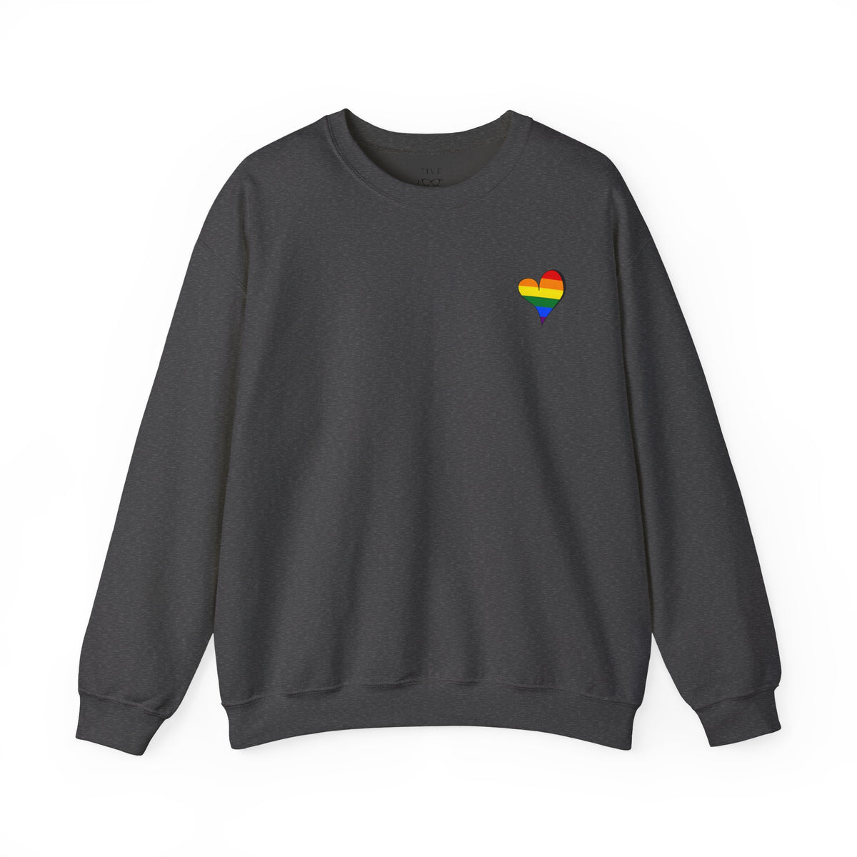Kentucky Rainbow Stacked Font Crewneck Sweatshirt