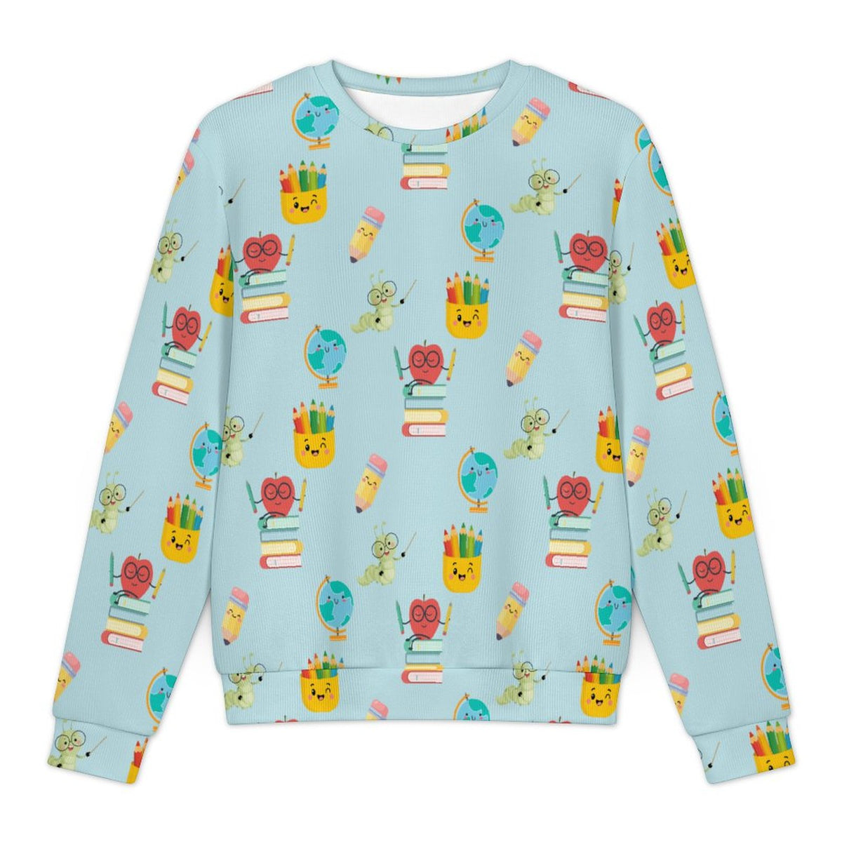 300gsm Oversized Thick Pullover Sweater(All-Over Printing)