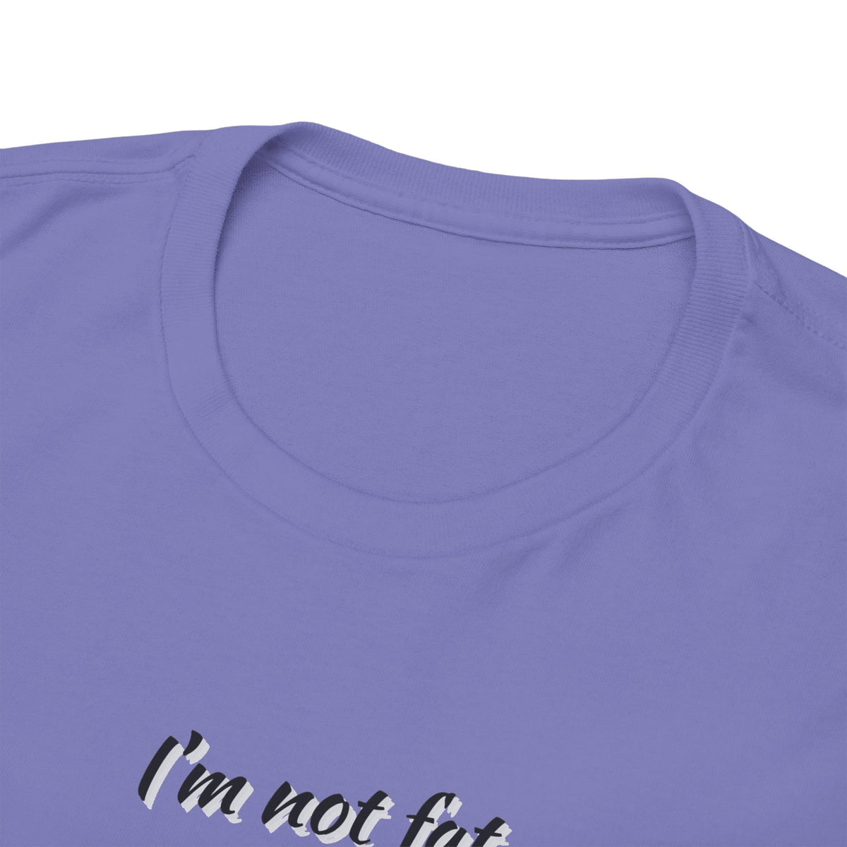 Goddess Sized Tee — "I'm not fat, I'm Goddess Sized" Empowerment T‑Shirt | Andi B. Designs