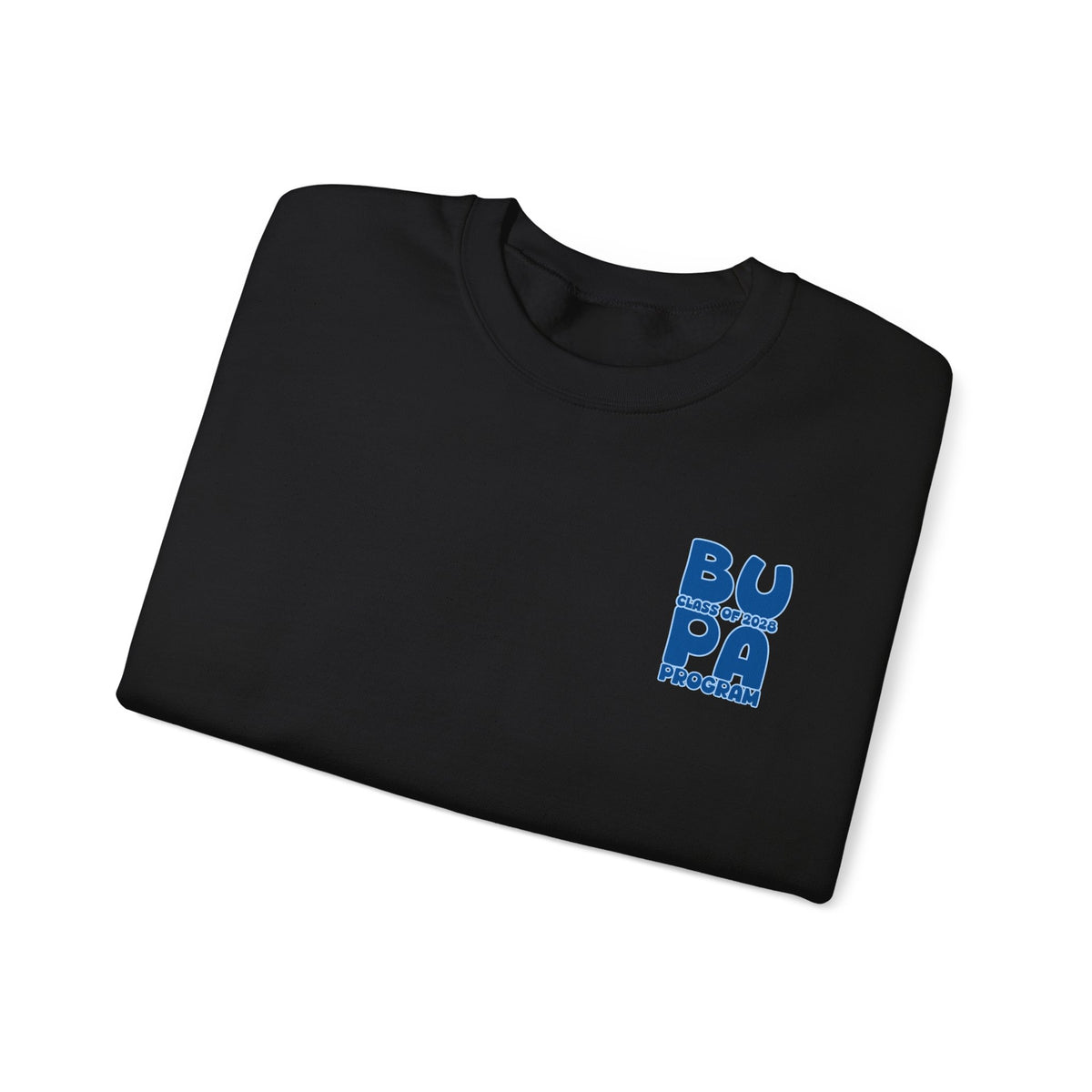 Brescia PA Program Blue Ombre Graphic Crewneck Sweatshirt