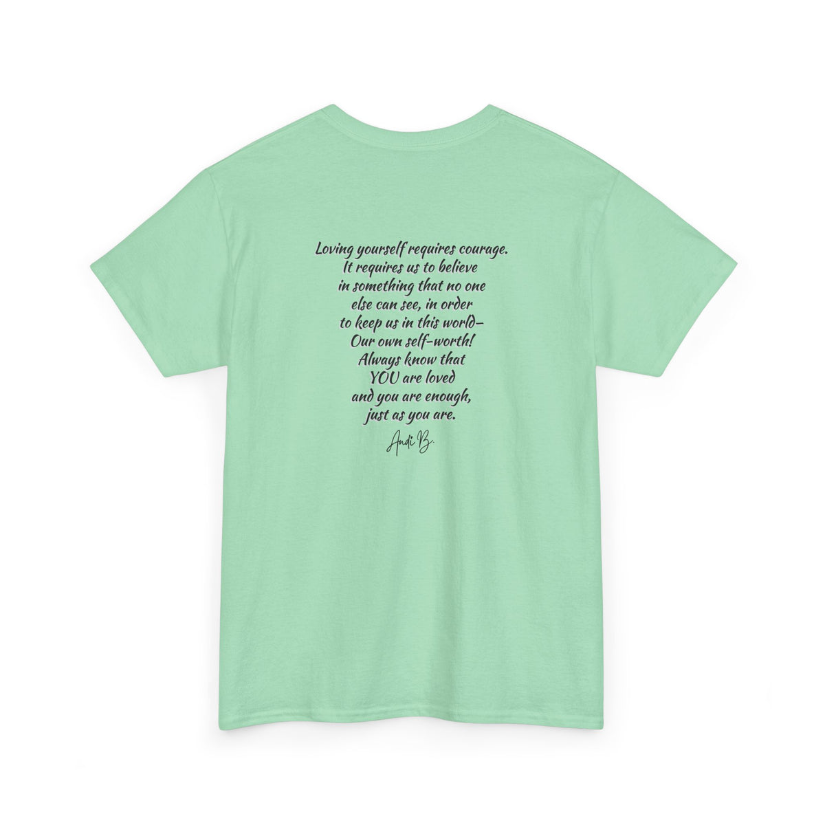 Goddess Sized Tee — "I'm not fat, I'm Goddess Sized" Empowerment T‑Shirt | Andi B. Designs