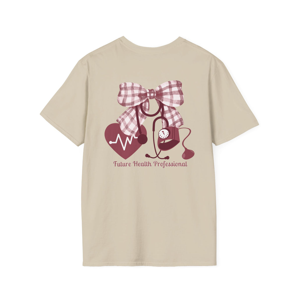 HOSA Tee with bow, stethoscope, bp cuff - Unisex T-Shirt