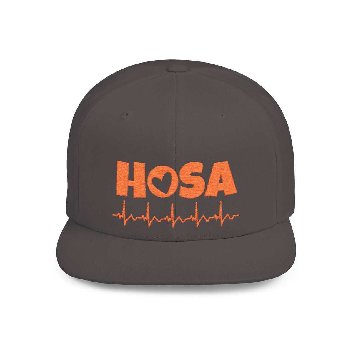 HOSA Heartbeat Flatbill Snapback - Orange Edition