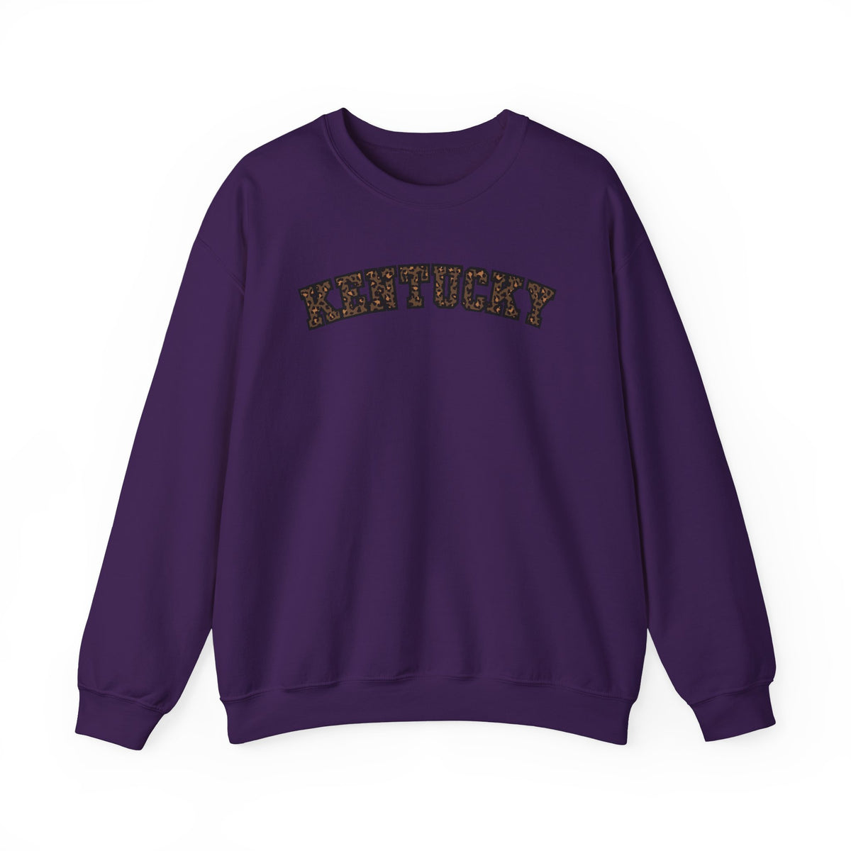 Kentucky Dark Leopard Crewneck Sweatshirt