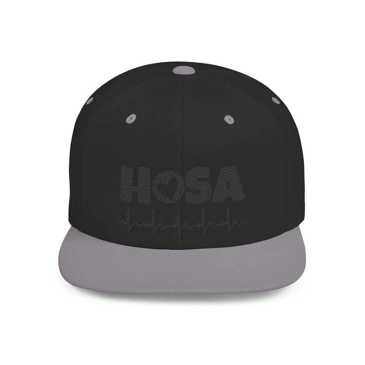 HOSA Heartbeat Flatbill Snapback - Black Edition