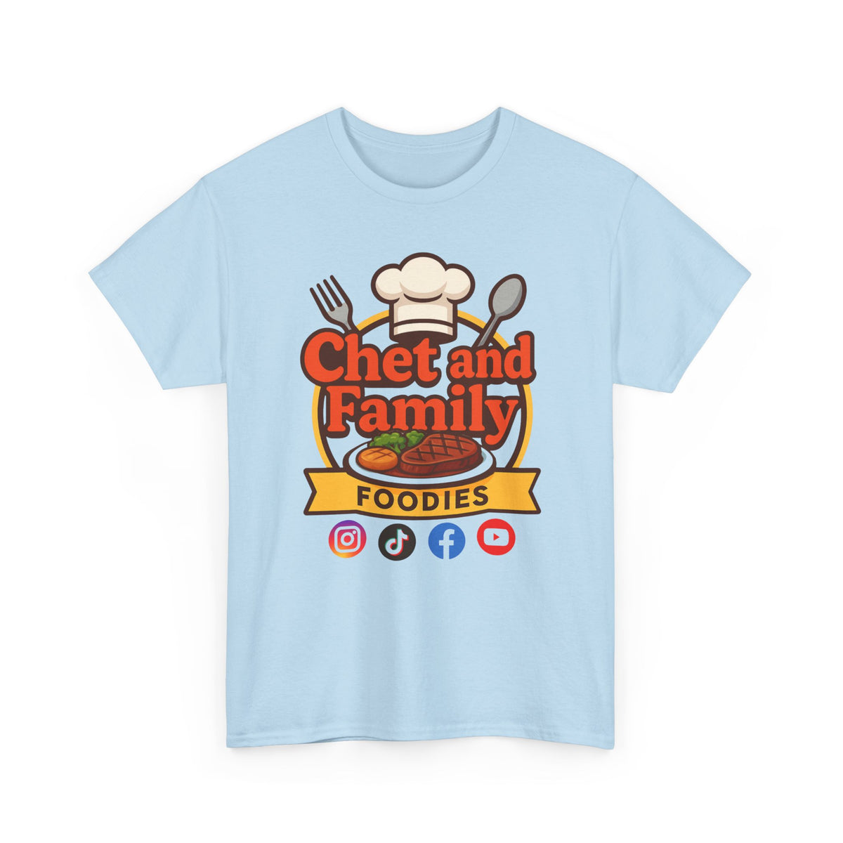 Chet and Family Foodies Tee