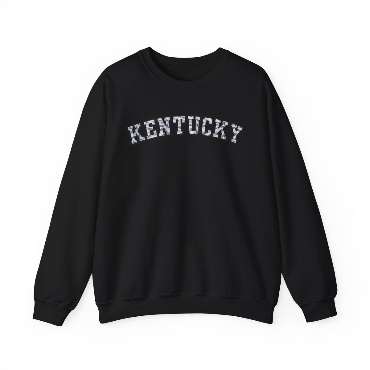 Kentucky Grey Modern Camo Crewneck Sweatshirt