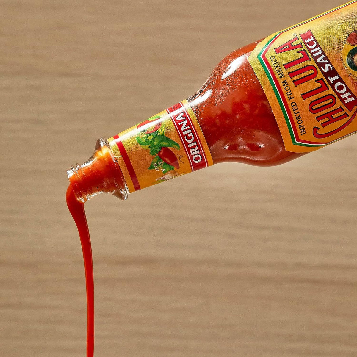 Cholula Hot Sauce Variety Pack, Product of Mexico, Gift Set Includes Six 5 Fl Oz Signature Cholula Hot Sauces for Eggs, Pizza, Mexican Dishes, and More, 30 fl oz