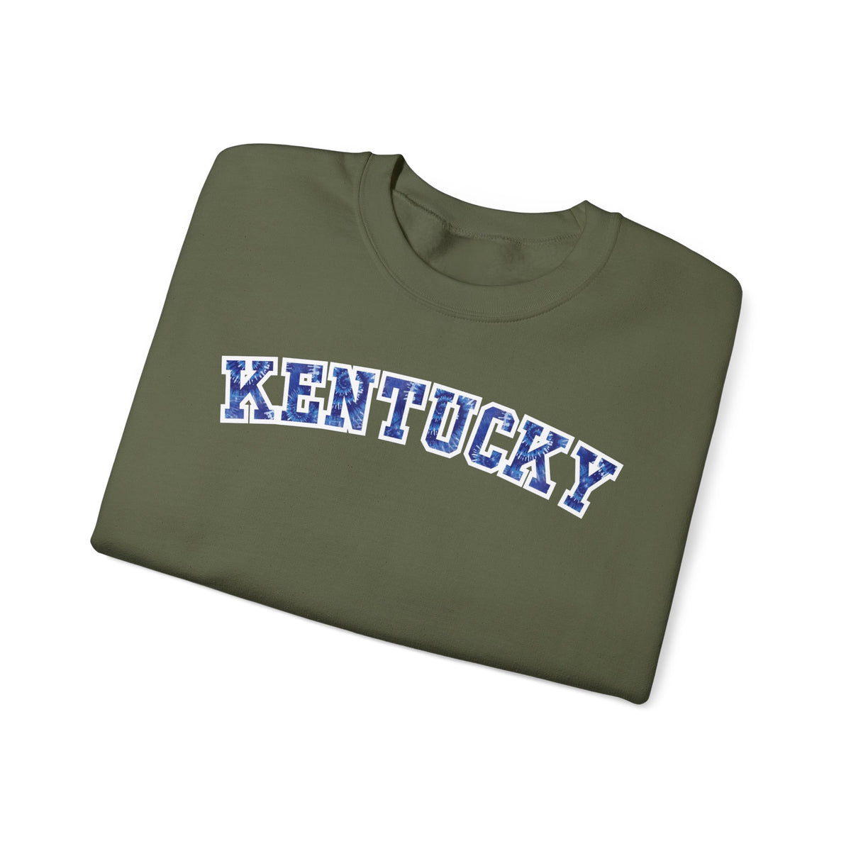Kentucky Blue Tie-Dye Sweatshirt