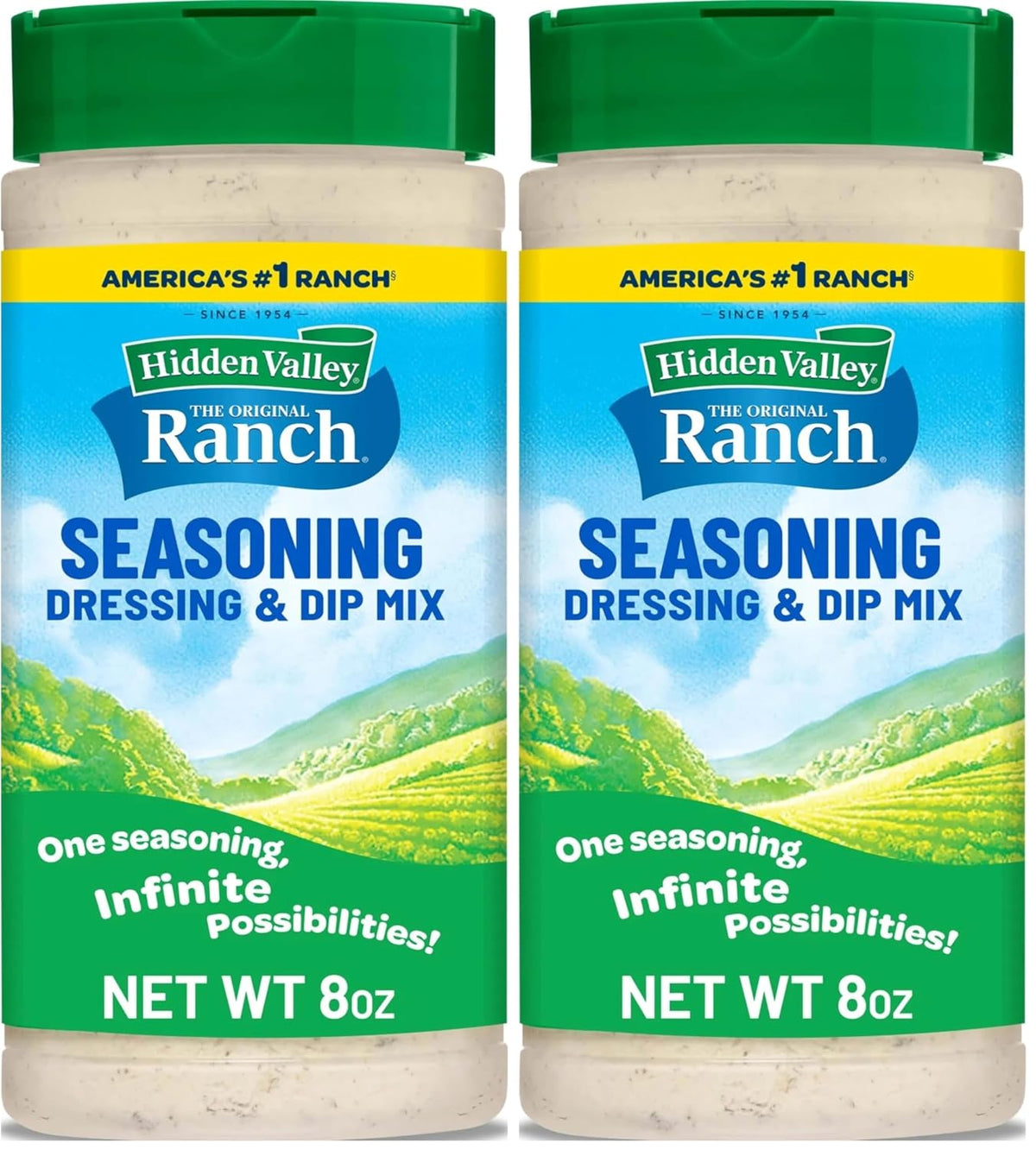 Hidden Valley Original Ranch Seasoning, Dressing and Dip Mix, 8 Ounces (Package May Vary)