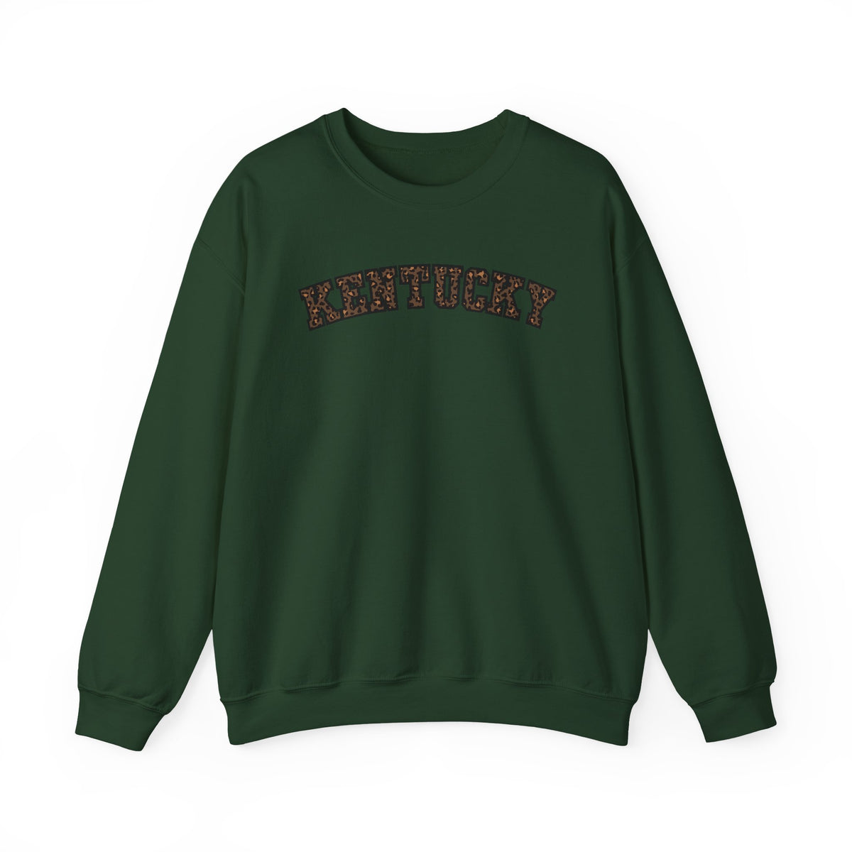 Kentucky Dark Leopard Crewneck Sweatshirt