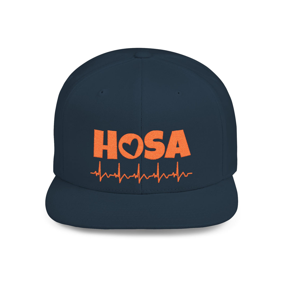 HOSA Heartbeat Flatbill Snapback - Orange Edition