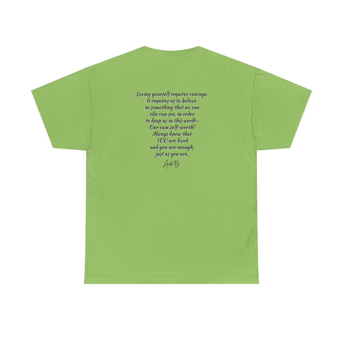 Goddess Sized Tee — "I'm not fat, I'm Goddess Sized" Empowerment T‑Shirt | Andi B. Designs