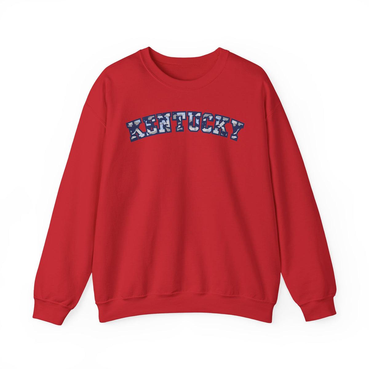 Kentucky Blue Grey Camo Sweatshirt