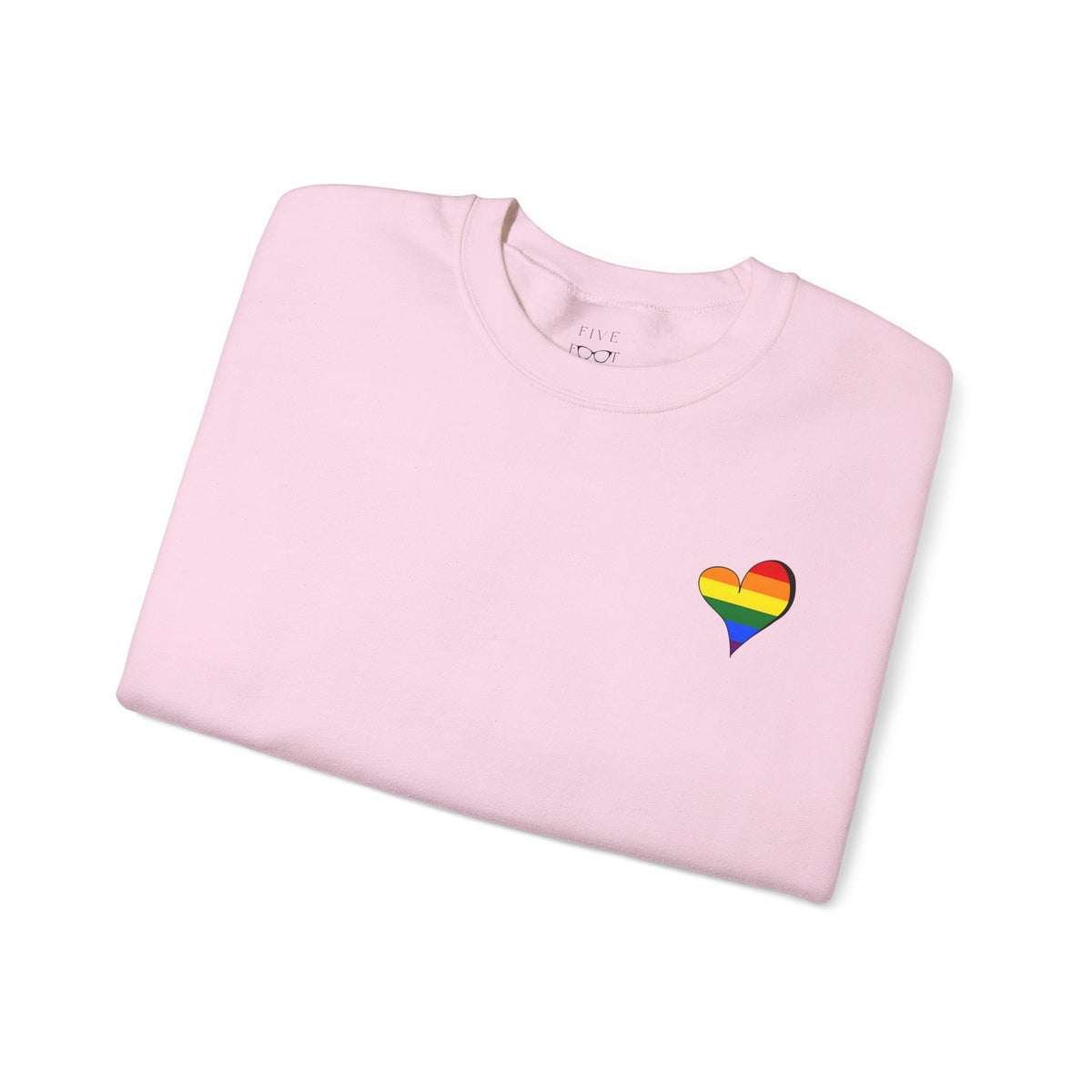 Kentucky Rainbow Stacked Font Crewneck Sweatshirt