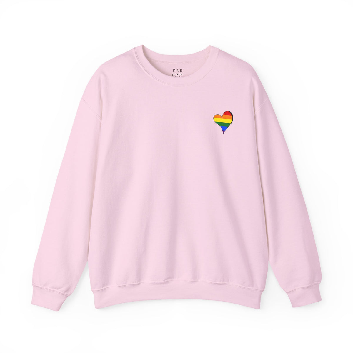 Kentucky Rainbow Stacked Font Crewneck Sweatshirt