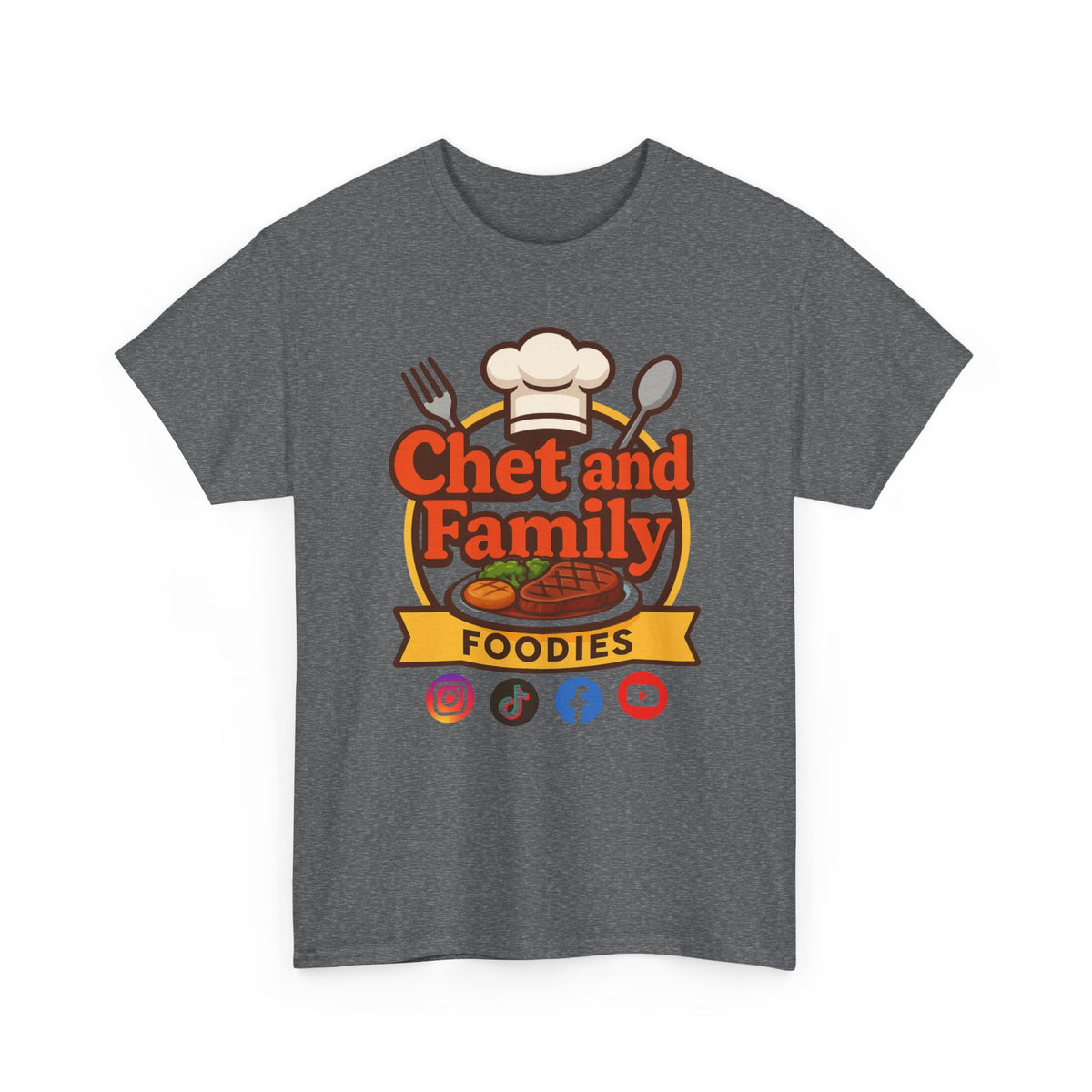 Chet and Family Foodies Tee