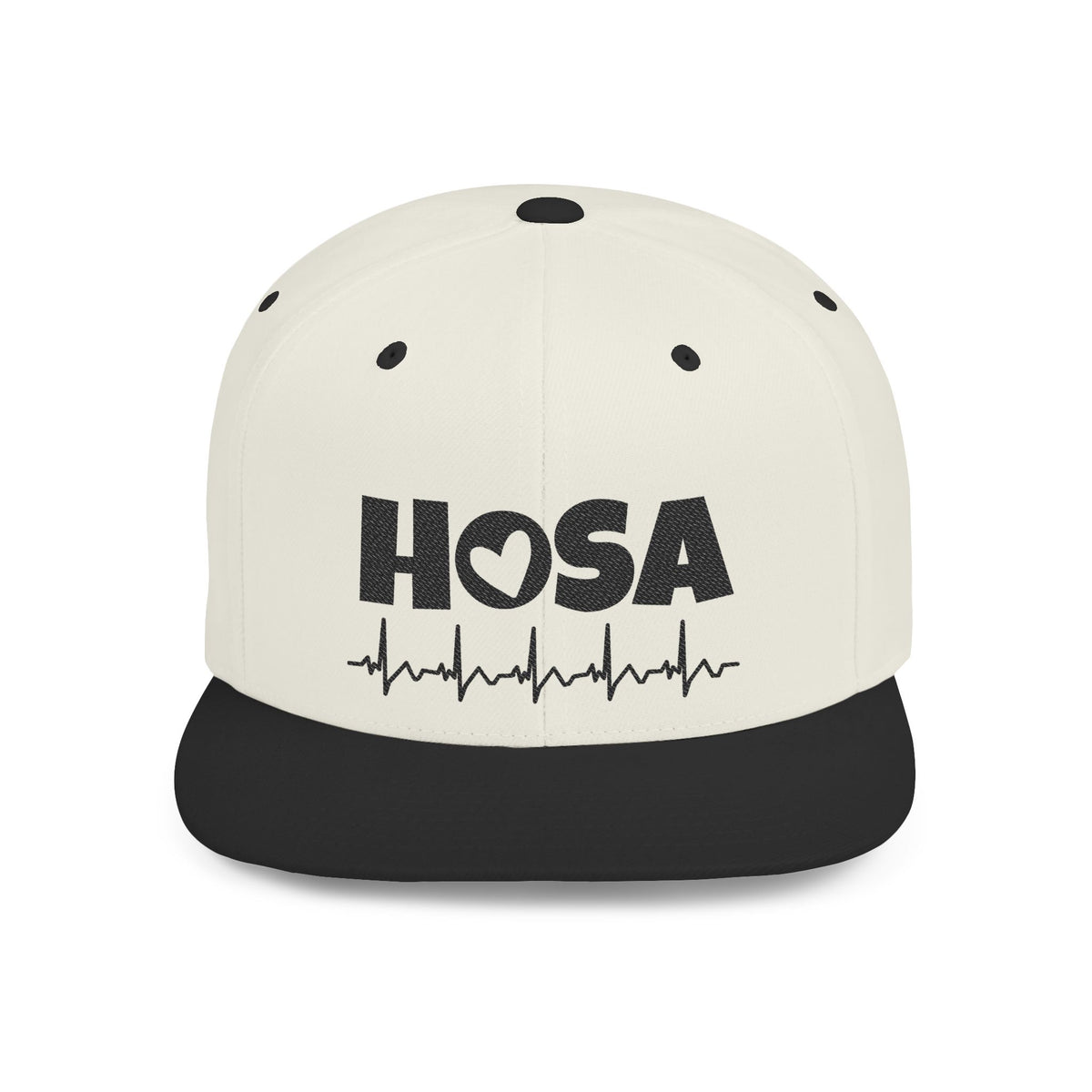 HOSA Heartbeat Flatbill Snapback - Black Edition