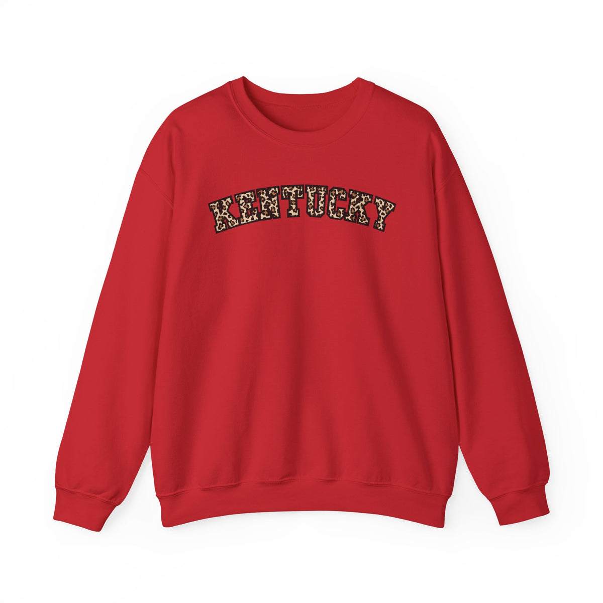 Kentucky Leopard Crewneck Sweatshirt