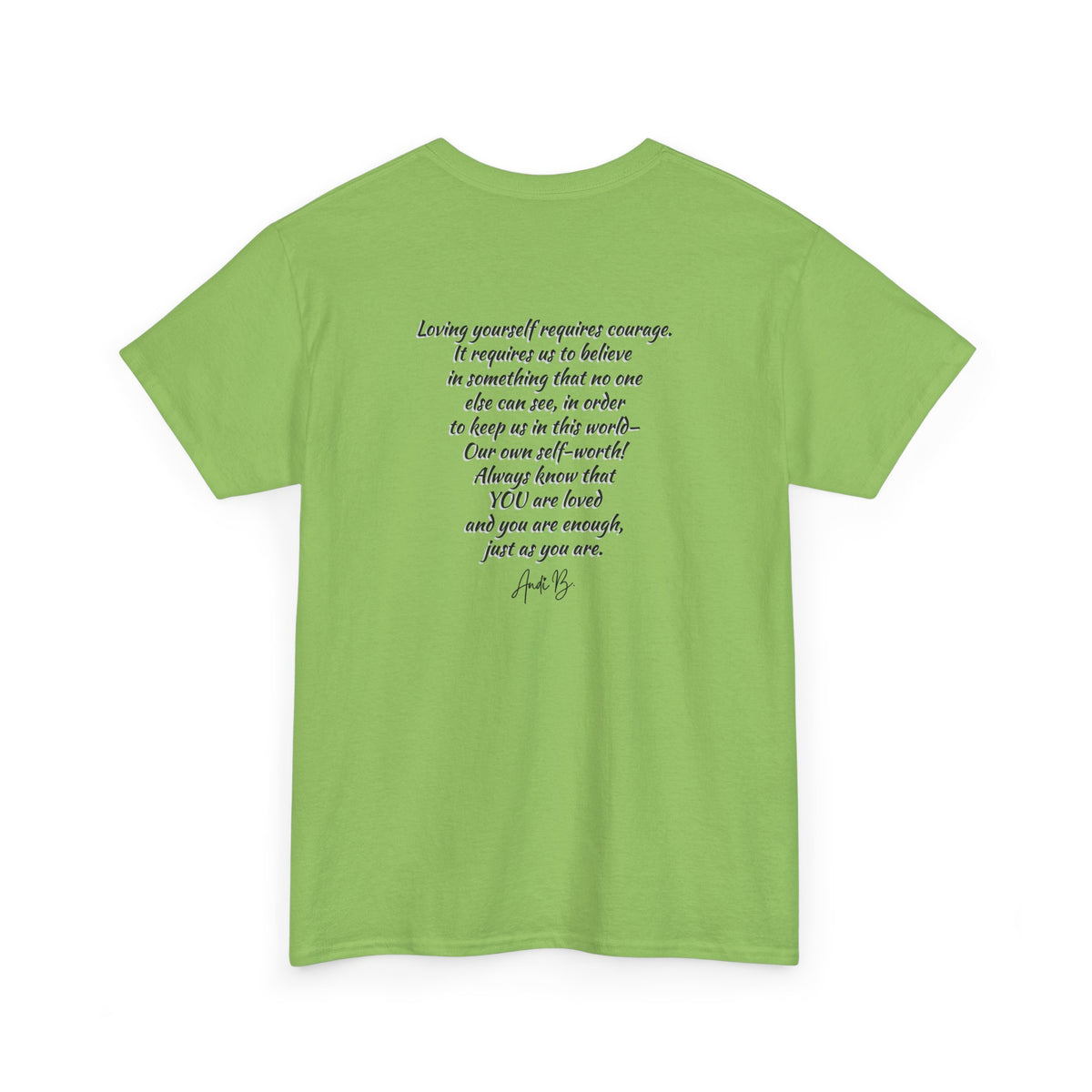 Goddess Sized Tee — "I'm not fat, I'm Goddess Sized" Empowerment T‑Shirt | Andi B. Designs