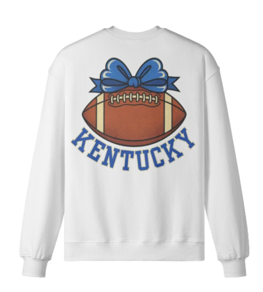 Kentucky Retro Football Crewneck Sweatshirt