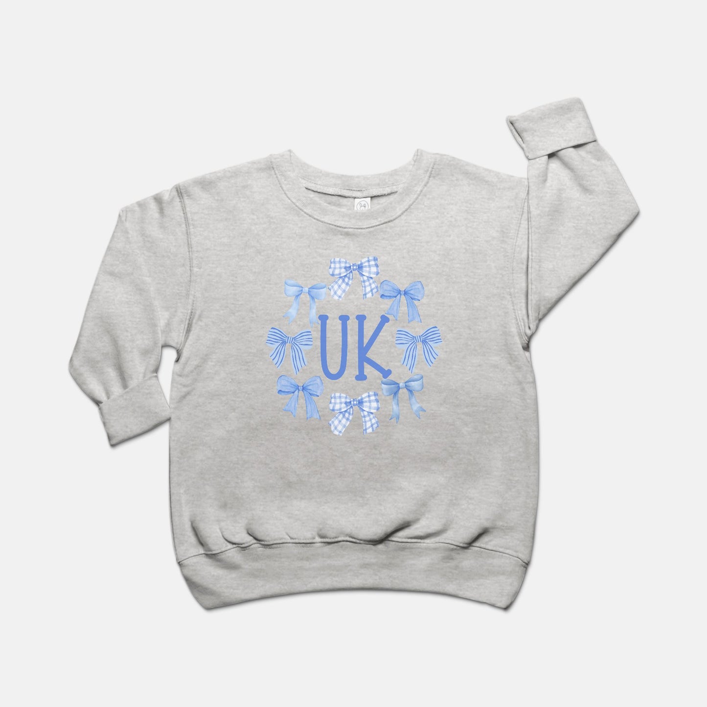 Kentucky Kids Circle Bow Crewneck